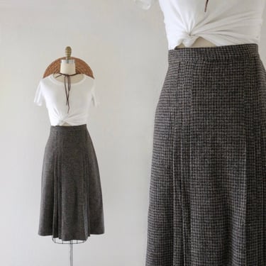 wool tweed library skirt - 29 