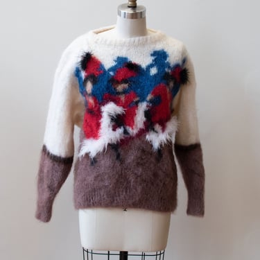Can-can Dancers Mohair Sweater | Selina 