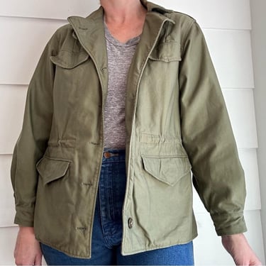 Vintage Army Field Jacket M1943 size 12R Women's Army Jacket 