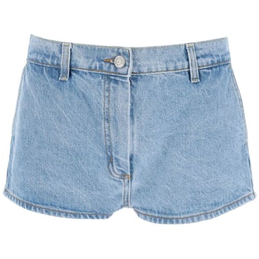 Magda Butrym Denim Hot Shorts For A Women