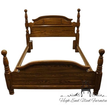 COCHRANE FURNITURE Chesapeake Oak Collection Queen Size Cannonball Bed 9341-86-5 