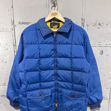 70s Eddie Bauer Down Coat with Faux Fur | Surf and the City