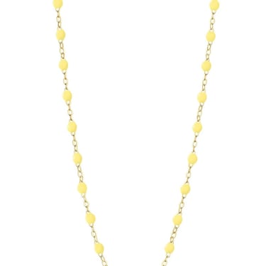 16.5" Classic Gigi Necklace - Mint + Yellow Gold (Copy)