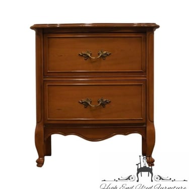 DIXIE FURNITURE Country French Provincial 23" Two Drawer Nightstand 300-90 