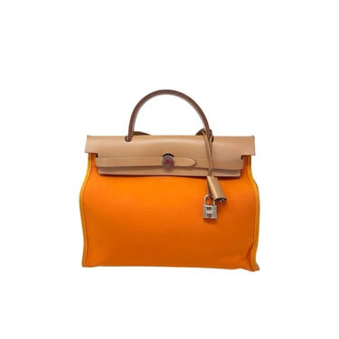 Hermes Orange Canvas 