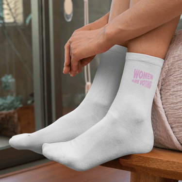 Women Are Voting  Socks