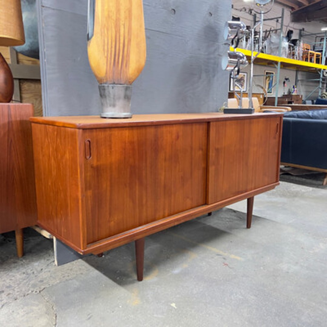 Dyrlund Teak Sideboard Midcentury Furniture Warehouse of Philadelphia