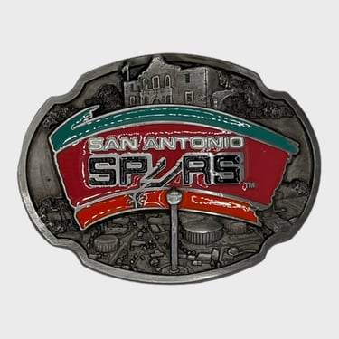 1989 San Antonio Spurs Belt Buckle