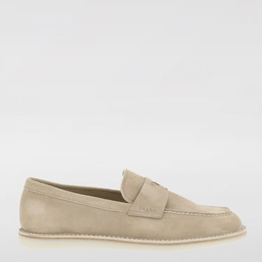 Prada Loafers Men Ecru