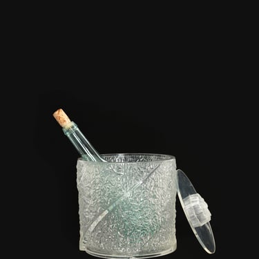 Vintage Mid Century Modern ice cube ice bucket 