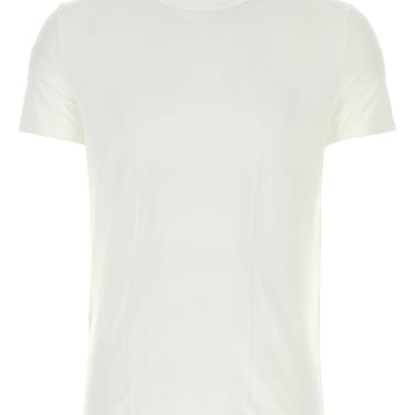 Tom Ford Man White Stretch Cotton Blend T-Shirt