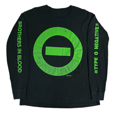 Vintage Type O Negative "Brothers In Blood" Long Sleeve Shirt