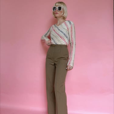 Vintage 90s Pinstripe Lauren Trousers 