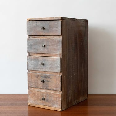 Rustic Cigar Box Drawers