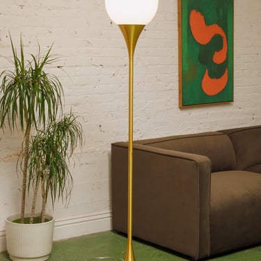 Tulip Gold Floor Lamp