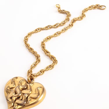 Flaming Love Pendant Necklace