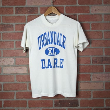 Vintage 90s Urbandale D.A.R.E ORIGINAL Graphic Tee - Small 