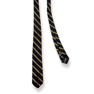 Vintage 1950s/1960s BROOKS BROTHERS Makers Silk Necktie ~ Repp Stripe ~ Preppy ~ Ivy Style ~ Trad ~ Tie ~ Made in England ~ 50s/60s 