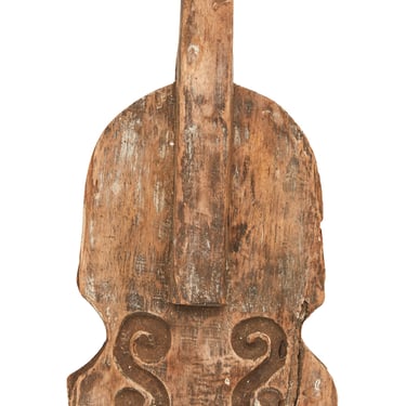 Vintage Violin Sculpture