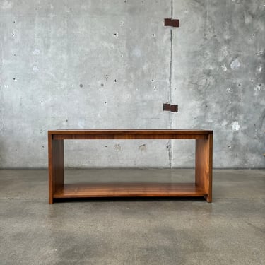 Lane Walnut Console Table