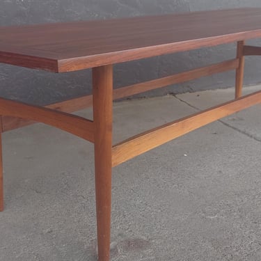 Mid-Century Modern Walnut Coffee Table 