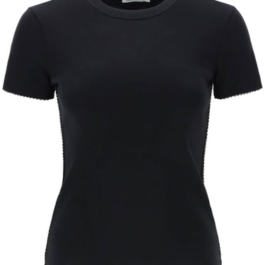 Saks Potts Uma T-Shirt With Picot Details Women