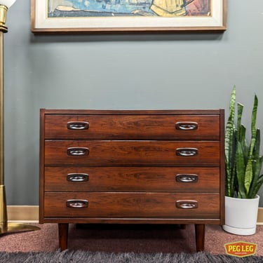 Danish Modern rosewood bachelor's chest