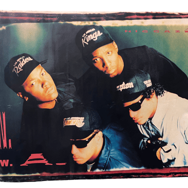 Vintage N.W.A. "Niggaz4Life" Poster 1991