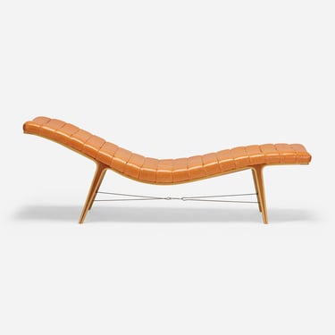 Listen-to-Me chaise lounge, model 4873 (Edward Wormley)