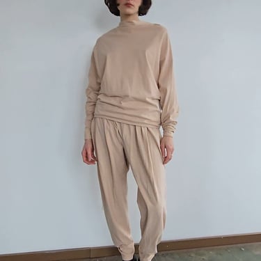 Issey Miyake Plantation Slouchy Set (S)