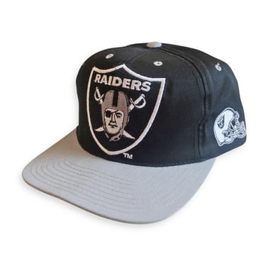 vintage Raiders hat / 90s Raiders snapback / 1990s Los Angeles Raiders Logo 7 snapback hat cap Oakland 