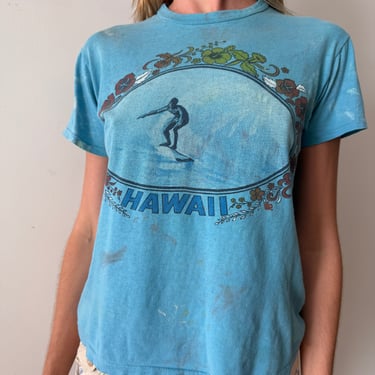 60s Blue Hawaii Surf Tee
