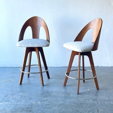 Pair of Mid Century  Barstools by Chet Beardsley 