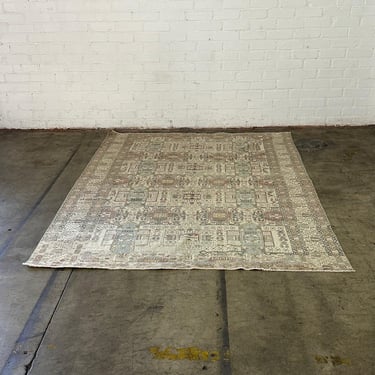 Vintage Hand Knotted Turkish Rug 