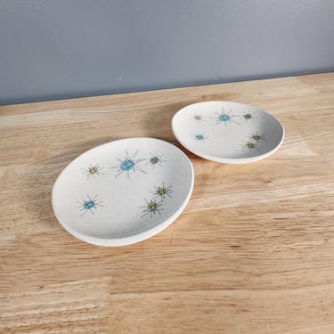 Franciscan Starburst Bread Plates Set of 2 