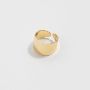 Maslo Wide Band Adjustable Ring