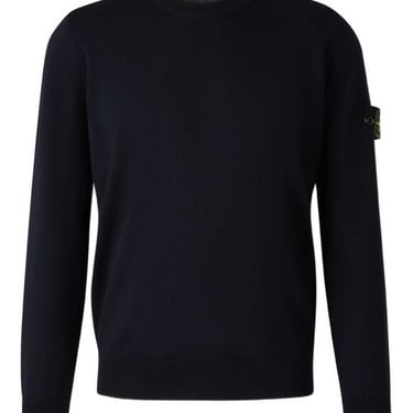 Stone Island Men Compass Manica Maglia G.Collo