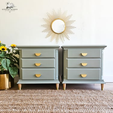 Refinished Nightstands ***please read ENTIRE listing prior to purchasing SHIPPING is NOT free 