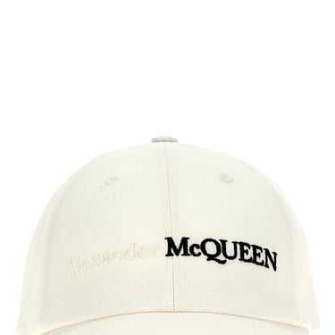 Alexander Mcqueen Men Logo Baseball Cap