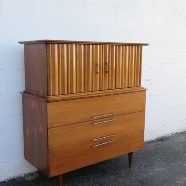 Mid Century Modern Tall Chest of Drawers 2961