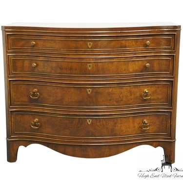 HERITAGE FURNITURE American Tour Collection Burled Walnut 39" Chest of Drawers 174-667 