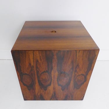 Vintage Danish Rosewood Puzzle Cube Nest Of Tables By Poul Norreklit For Georg Petersens Denmark 