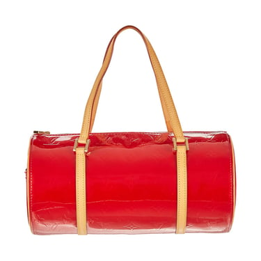 Louis Vuitton Red Monogram Cylinder Bag