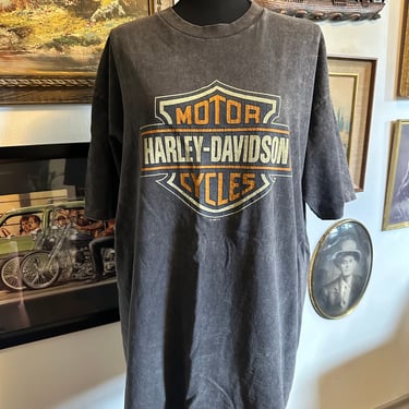 Vintage 1990s Harley Davison T-Shirt  S-XXXL 