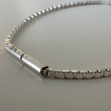 Saskia Diez Semifine Cubic Bracelet - Sterling Sliver