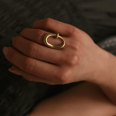 8.6.4. Brass Ring, Oval (size 6 and 7)