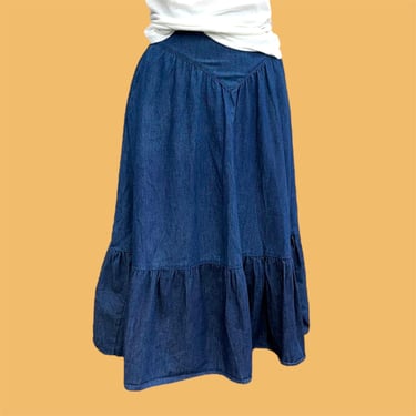 Vintage Gunne Sax Skirt Retro 1970s Jessica Gunnies + 24