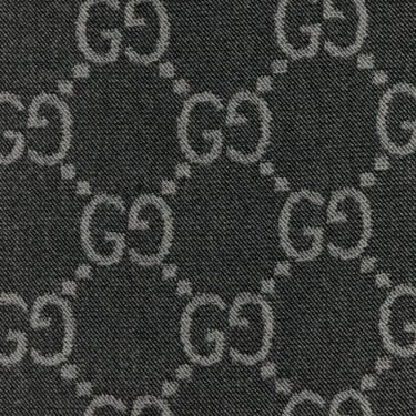 Gucci Men Embroidered Wool Scarf