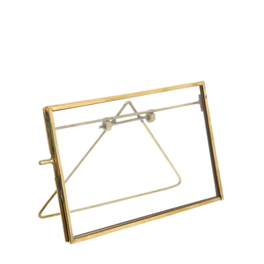 Monarch Easel 5&quot; x 7&quot; Horizontal Frame, Brass