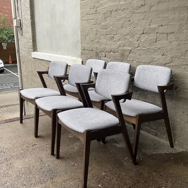 Set of 6 MCM Style Dining Chairs